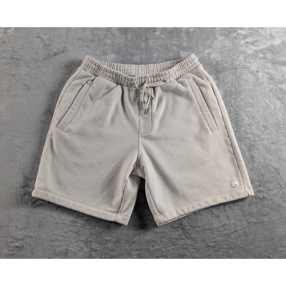 Vuori Seaside Shorts Men Medium Salt Fleece Drawstring Lounge Sweat Pocket V3057